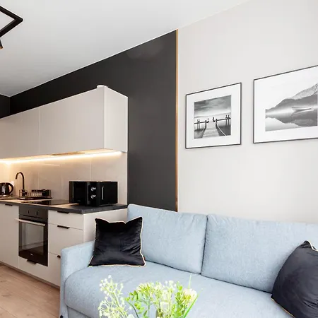 Apartly- Bulvar32, Balkon,widok & Parking 아파트