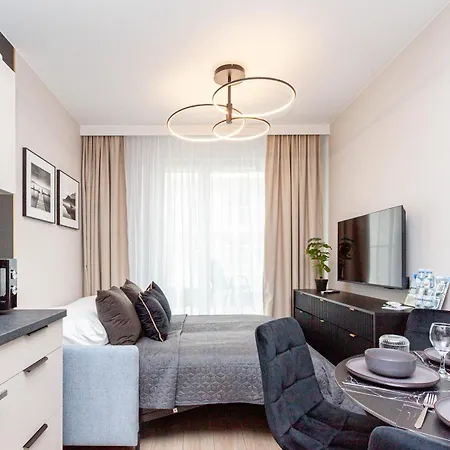 Apartly- Bulvar32, Balkon,widok & Parking * 슈체친